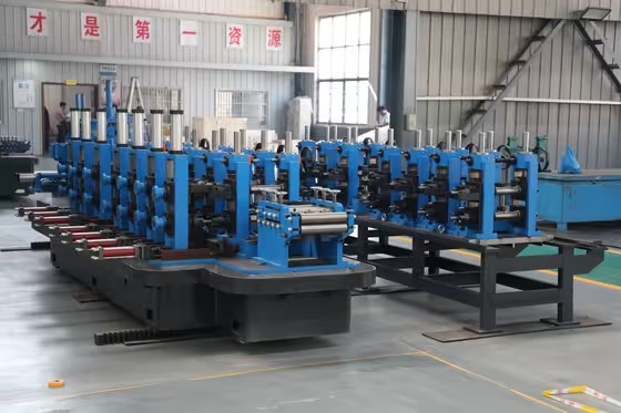 ERW tube mill forming and sizing stands for hot-rolled steel strip